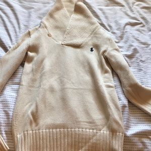 Ralph Lauren white sweater SZ: XS